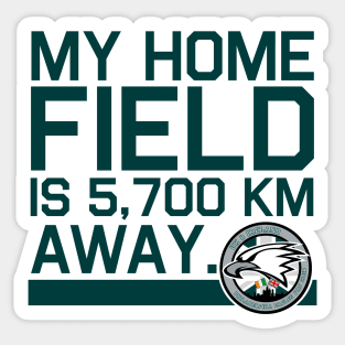 UK IRL Eagles Home Field Sticker